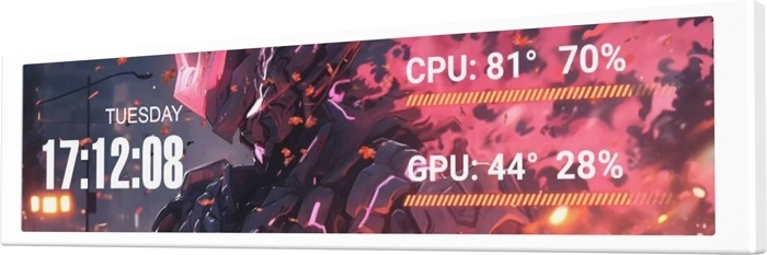 Darkflash V92 9,2" IPS-monitor wit