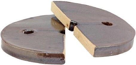 Keramische gewichtsteen voor zuurkoolvat 30–40 l, tweedelig