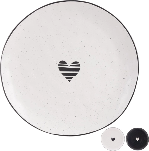 Aardewerken dinerbord 27,5 cm – mix van decors