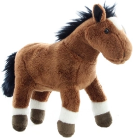 Pluchen paard 20 cm