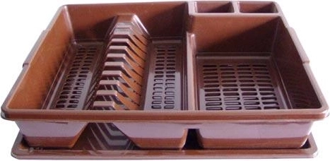 Afdruiprek voor servies Classic 44 × 35 cm met lekbak