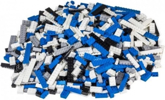 L-W Toys politiebouwset 1000 stuks