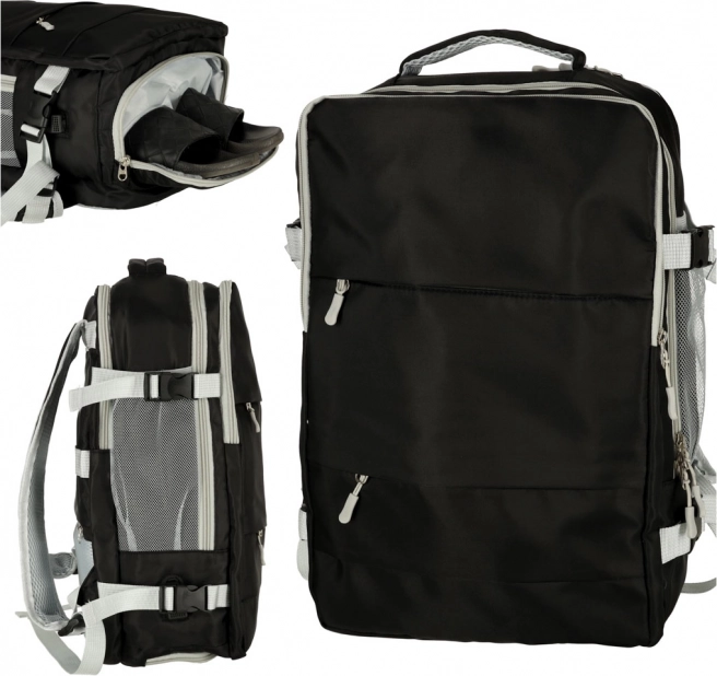 Waterdichte reisrugzak met USB-poort voor in het vliegtuig