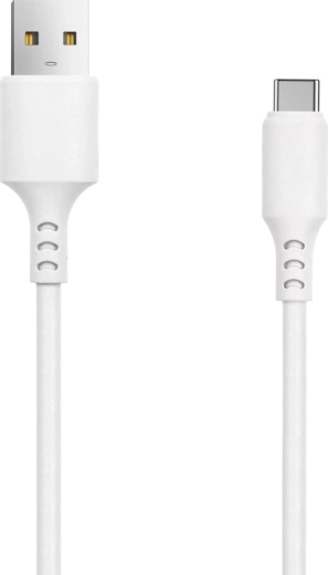 Setty USB–USB‑C-kabel 1 m 3 A wit