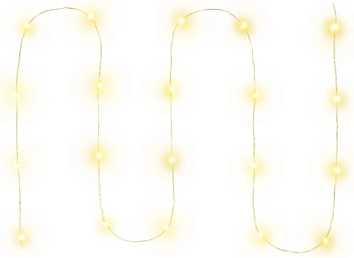 Retlux Nano kerstverlichting met 20 leds, warm wit