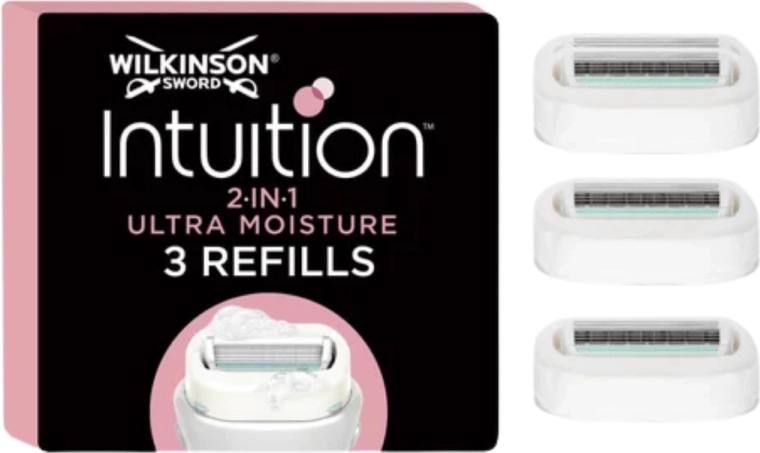 Wilkinson Intuition vervangende scheerkopjes 2-in-1 Ultra Moisture, 3 stuks