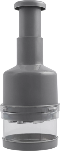 Altomdesign groentesnijder met 6 messen, grijs, 22 × 9 × 9 cm