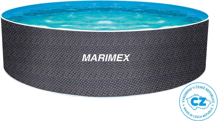 Zwembad Orlando 3,05 × 0,91 m rattan met skimmer Olympic