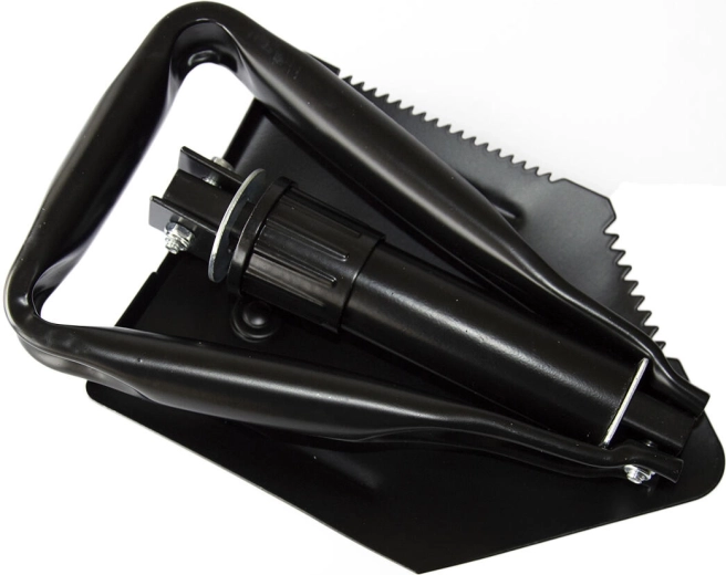 Opvouwbare militaire spade met hak