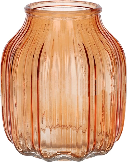 Vaas Suko oranje transparant 16 cm