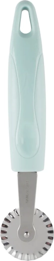 Deegwiel van roestvrij staal 18,5 cm, saliegroen