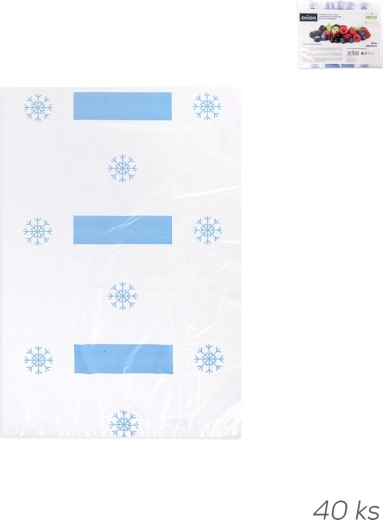 Diepvrieszakjes Extra 30 × 20 cm, 40 stuks