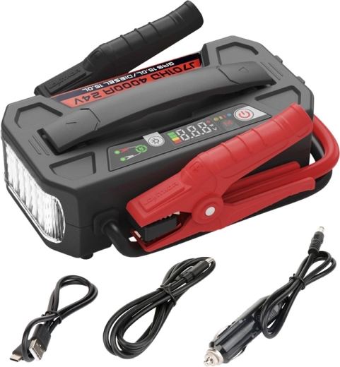 Startbooster Lokithor J701HD 24 V 4000 A (207,2 Wh)