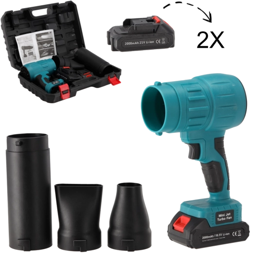 Accu handblazerpistool 21 V 350 W