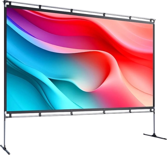 Draagbaar JMGO-projectiescherm 100" met opbergtas