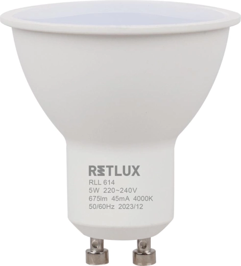 Retlux LED-reflectorlamp GU10 5 W koel wit