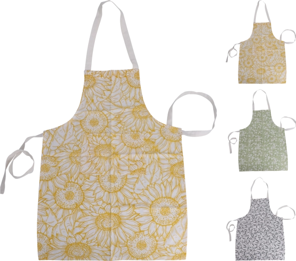 Katoenen keukenschort 60 × 84 cm