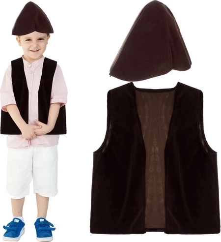 Kruzzel kinderkostuum herder (vest + hoed)