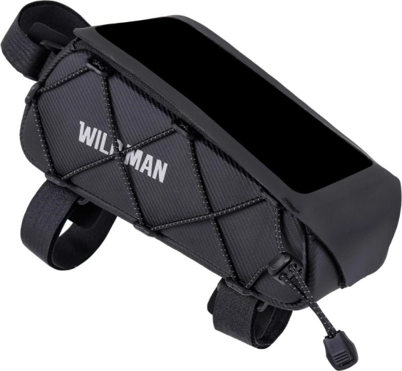Waterdichte frametas voor fiets WildMan GX100 zwart
