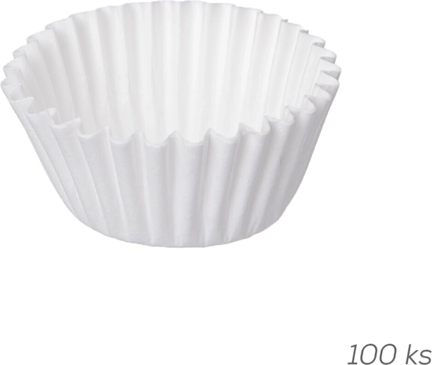 Banketbakkers papieren vormpjes 3,5 cm (100 stuks)