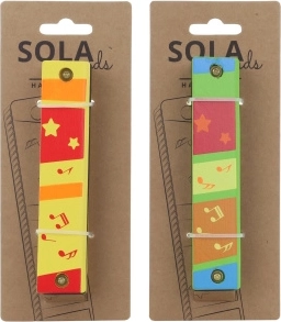 Houten mondharmonica voor kinderen