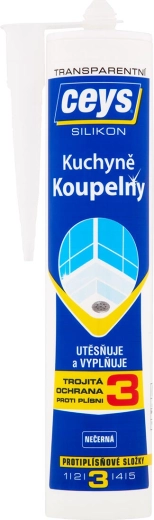 Sanitair siliconenkit CEYS 280 ml – Transparant