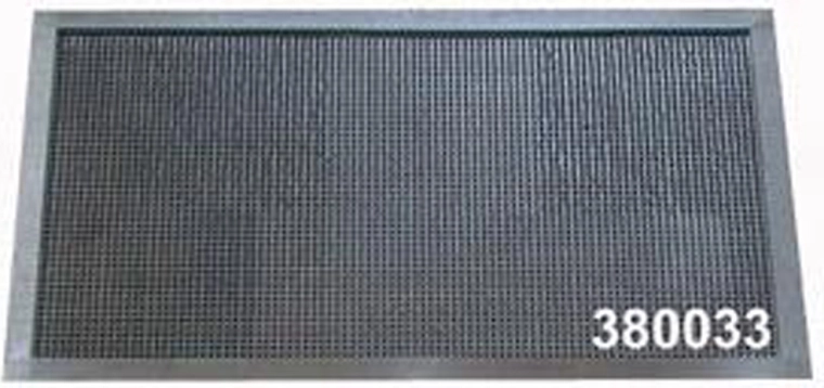 Rubberen deurmat met noppen 38 × 68 cm