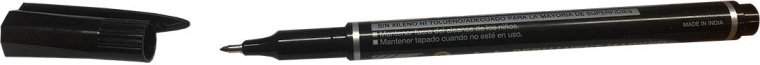 Permanente marker LUXOR 100, zwart, 1–2 mm