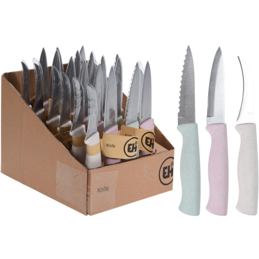 Roestvrijstalen messen – set 3 varianten