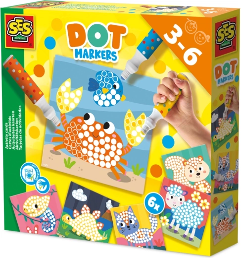 XXL stipstiften met activiteitenkaarten voor kinderen