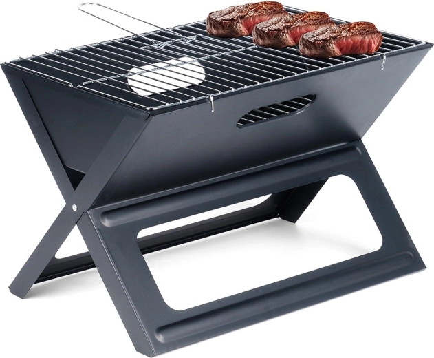 Opvouwbare kofferbarbecue op houtskool BBQ