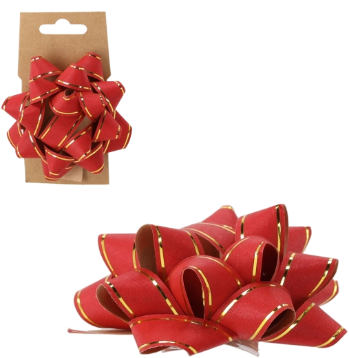 Cadeaustrik 10 cm – rood