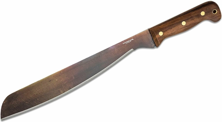 Condor Australian Army machete 32,7 cm met walnotenhouten handgreep en canvas schede