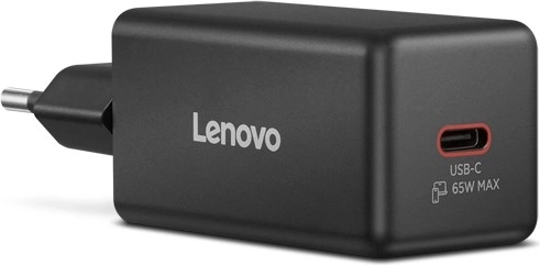 Lenovo mini-oplader 65 W USB‑C GaN