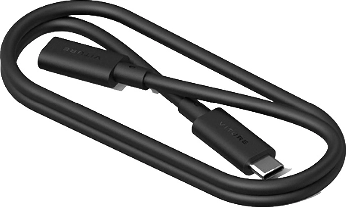 VITURE USB‑C-verlengkabel man naar USB‑C vrouw 50 cm (zwart)
