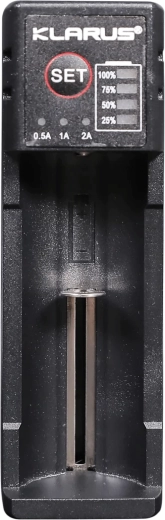 Klarus K1 Pro intelligente batterijlader met display