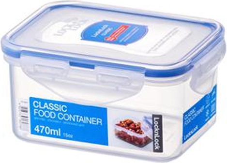 LOCKnLOCK voedselcontainer rechthoekig 470 ml