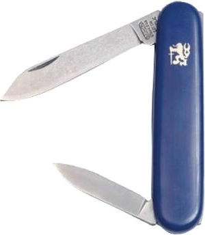 Roestvrijstalen zakmes met kunststof handgreep, inklapbaar