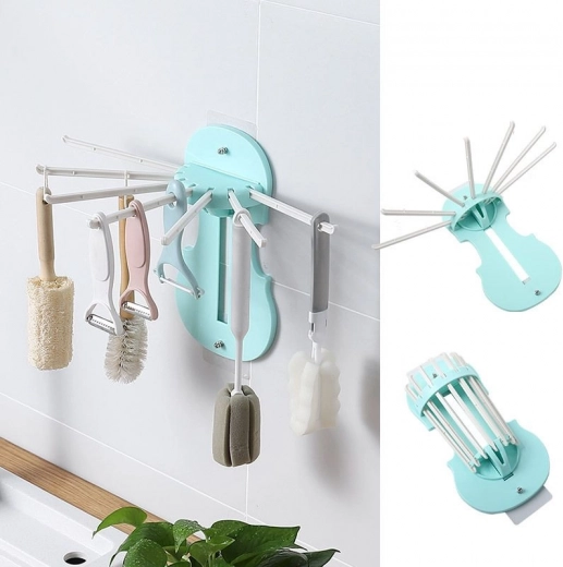 Haak voor het ophangen van keukengerei - blauw