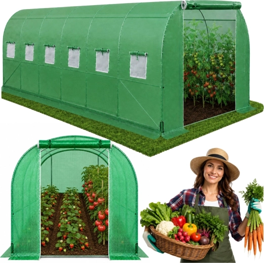 Tuinfoliekas PRO 12 × 3 × 2 m (36 m²) met versterkte constructie 25 mm