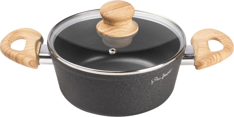 Lamart Natur kookpan met deksel 20 cm