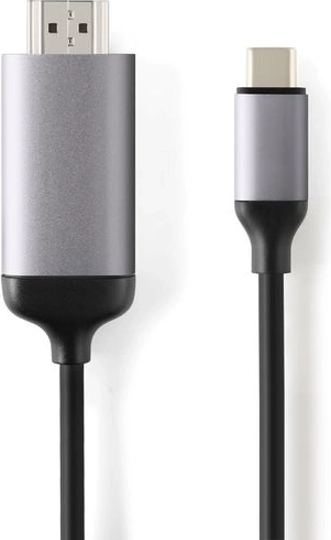 Adapter MINIX NEO-C-4K USB‑C naar HDMI 4K 60 Hz, grijs