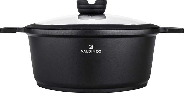 Valdinox Expert kookpot met deksel 28 cm, 6 l