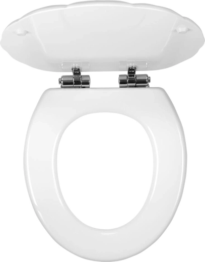 WC-bril LYRA van gefineerd MDF met soft-close