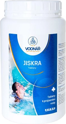Tabletten voor het zwembad Jiskra 1 kg VODNÁŘ