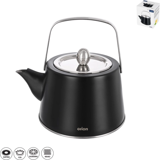 Roestvrijstalen theeketel BLACK 0,96 l