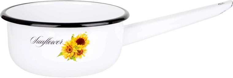 Geëmailleerde steelpan Toro zonnebloem 1,5 l