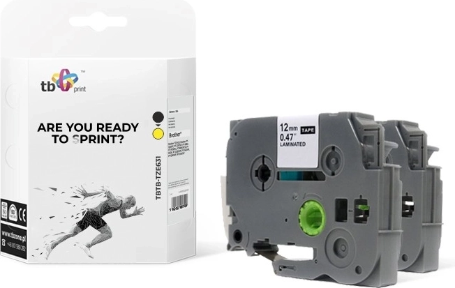 Gelaatte tape TB Print TBTB-TZE631 voor Brother P-touch printers
