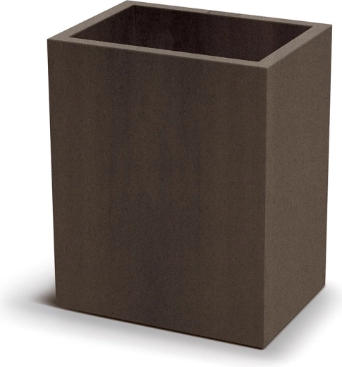 Plantenbak Cubla Case High 36 cm roestbruin