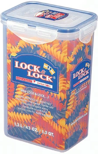 LOCKnLOCK voedselcontainer rechthoekig 1,3 l